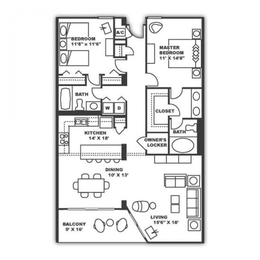 Edgewater 2-1106 'hidden Pearl' Holiday home Panama City Beach