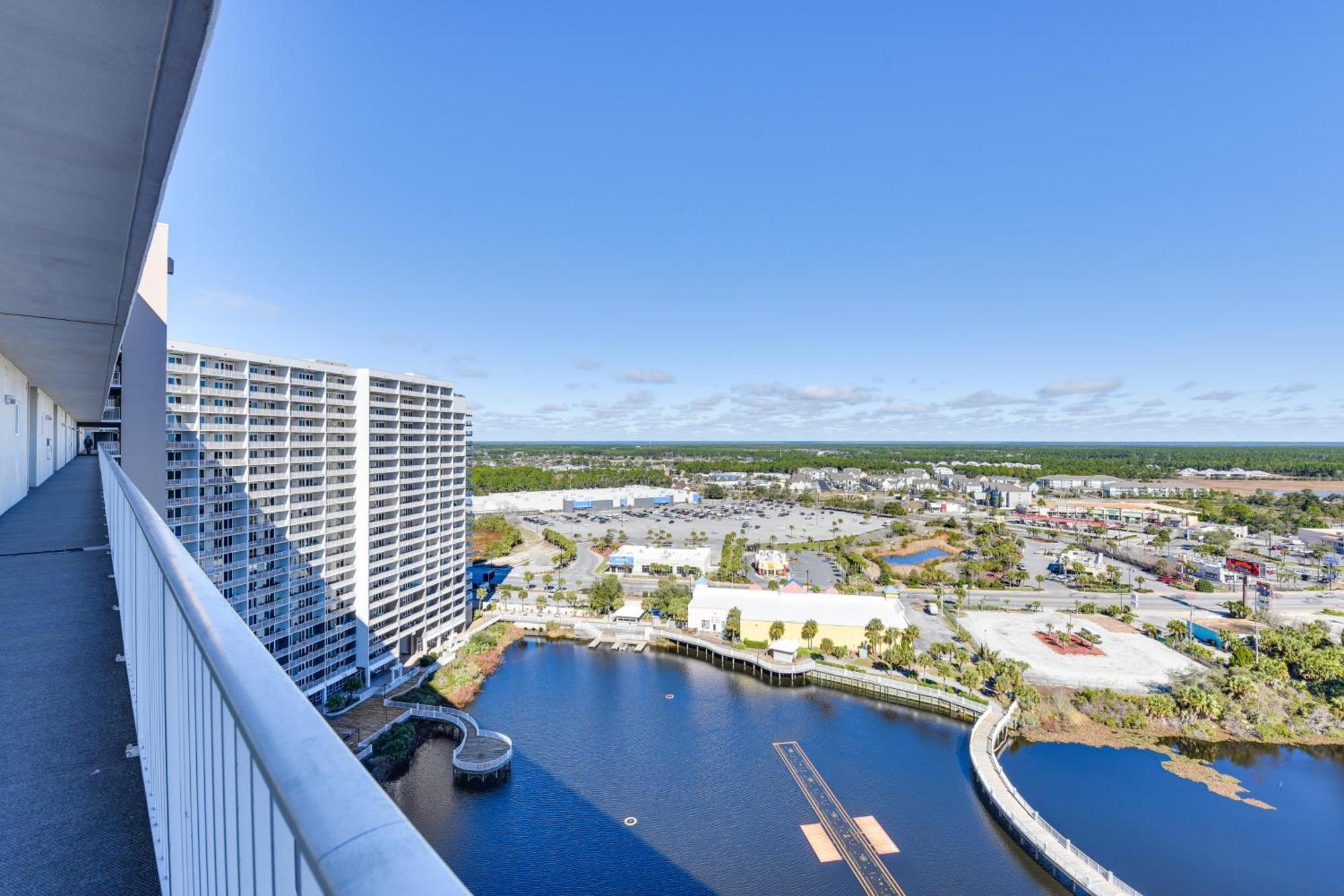 Apartment Ocean Oasis Pcb With Balcony And Views!