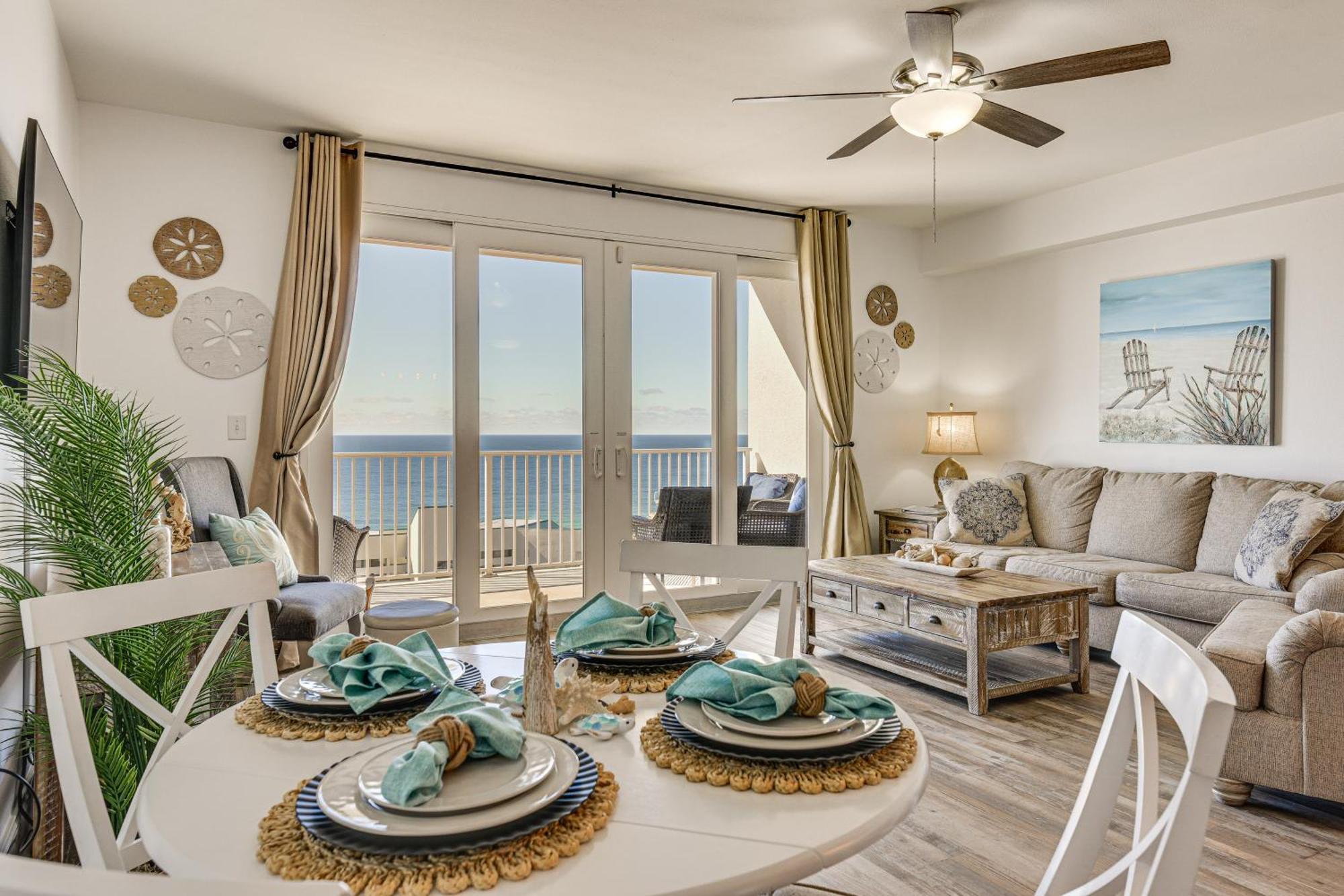 Ocean Oasis Pcb With Balcony And Views! * Panama City Beach
