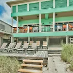 Beachcomber - Beachfront With Pool And Hot Tub - On The Beach!
