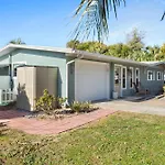 Shells Family Beach House Coastal Retreat With Private Pool Golf Cart & Steps To The Beach