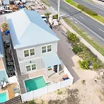 Beach Haven - Brand New Home - Private Pool- Just 300 Feet From The Beach!