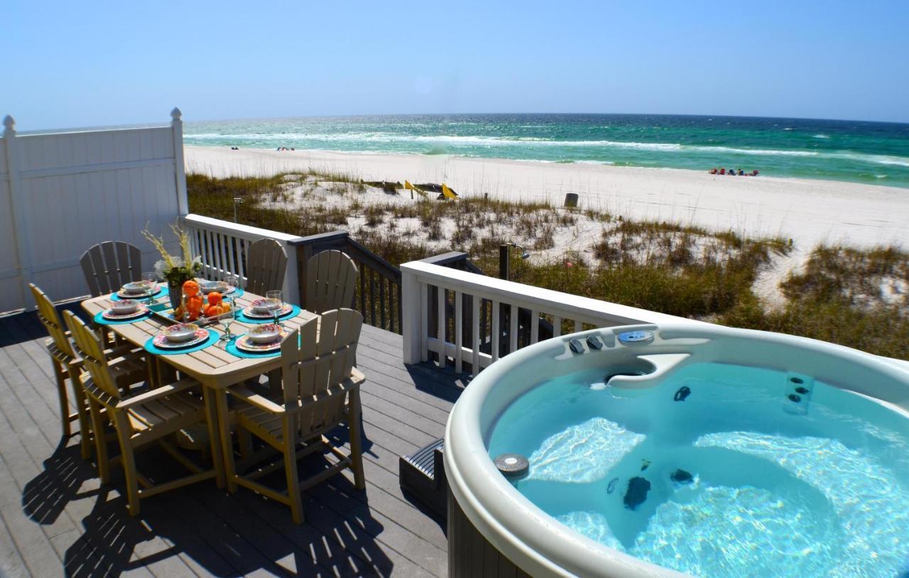 A View To Sea! West End! Sleeps 12! Hot Tub! Panama City Beach
