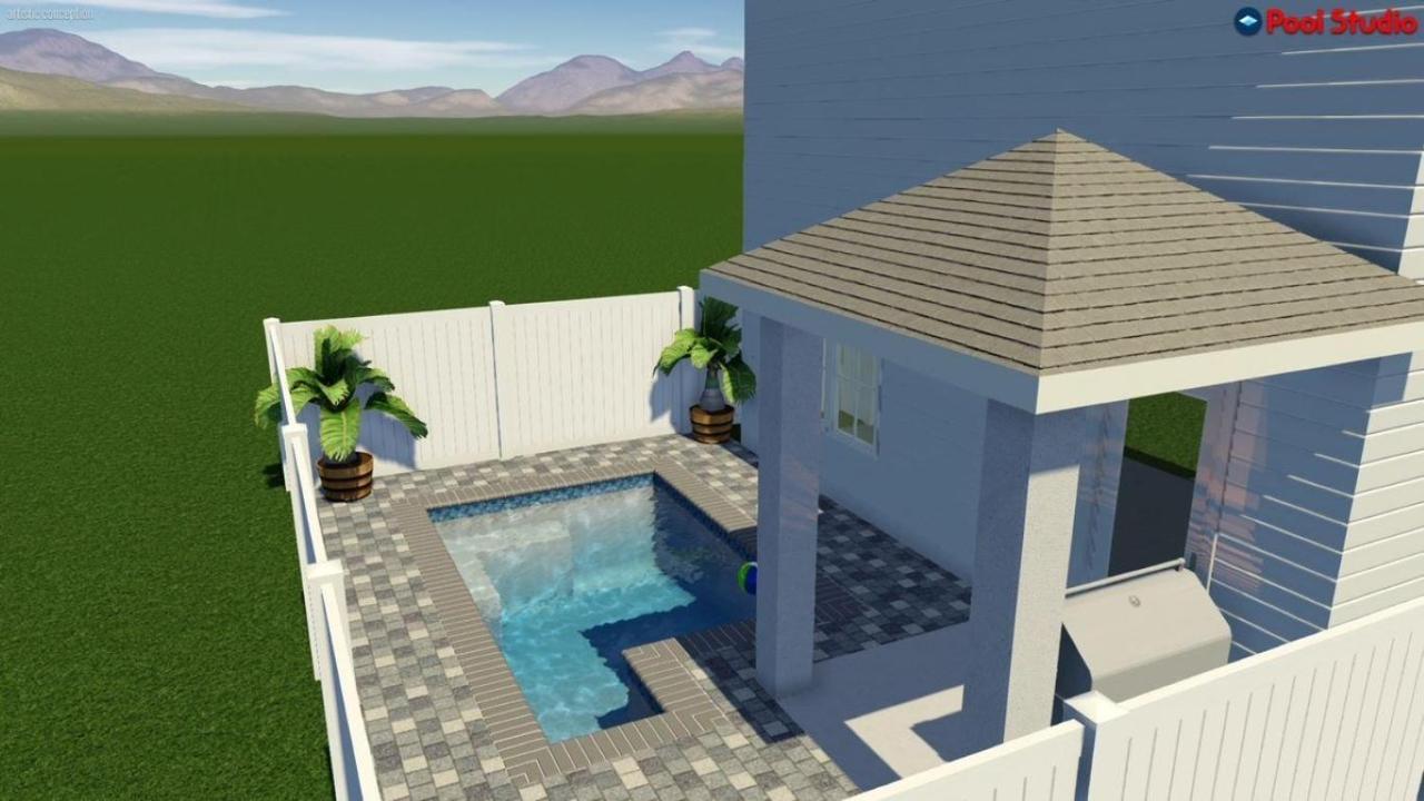 Holiday home Haven - Brand New - Private Pool- Just 300 Feet From The Beach! *