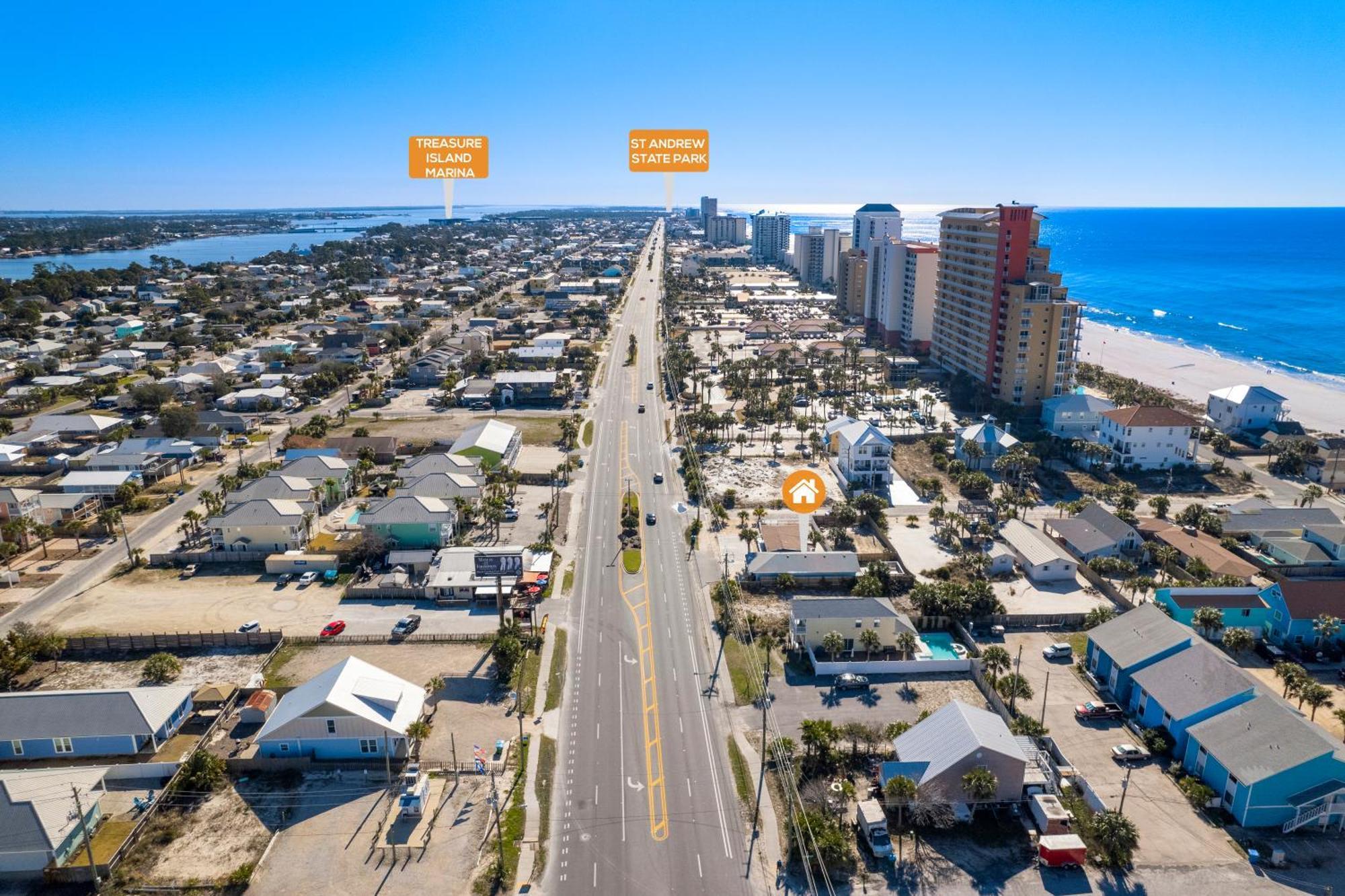 Charming House! Just Steps From The Beach! Sleeps 8! By Dolce Getaways * Panama City Beach