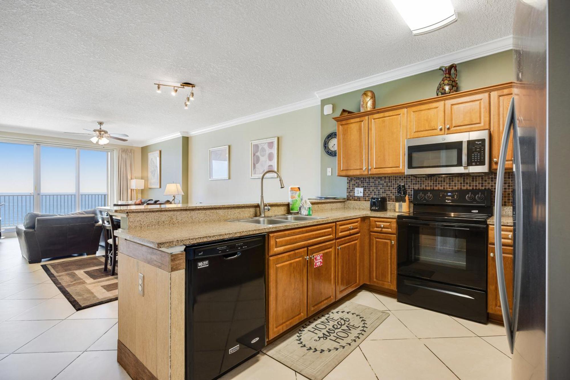 Parking Included-beachfront 2bd Ocean Villa! Gorgeous Amenities, Private Complex Panama City Beach