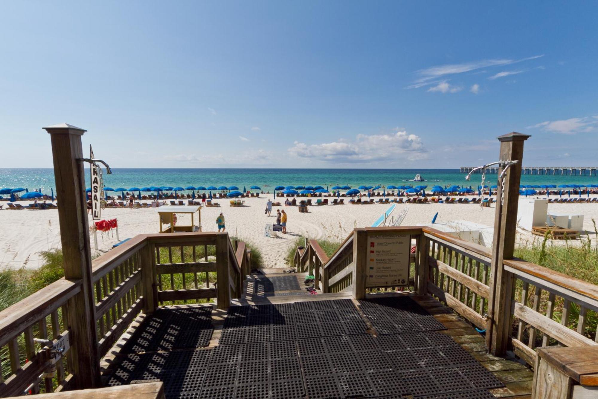 Right Across The Street From Pier Park! 2 Pools Overlooking Gulf!next To Pier Panama City Beach