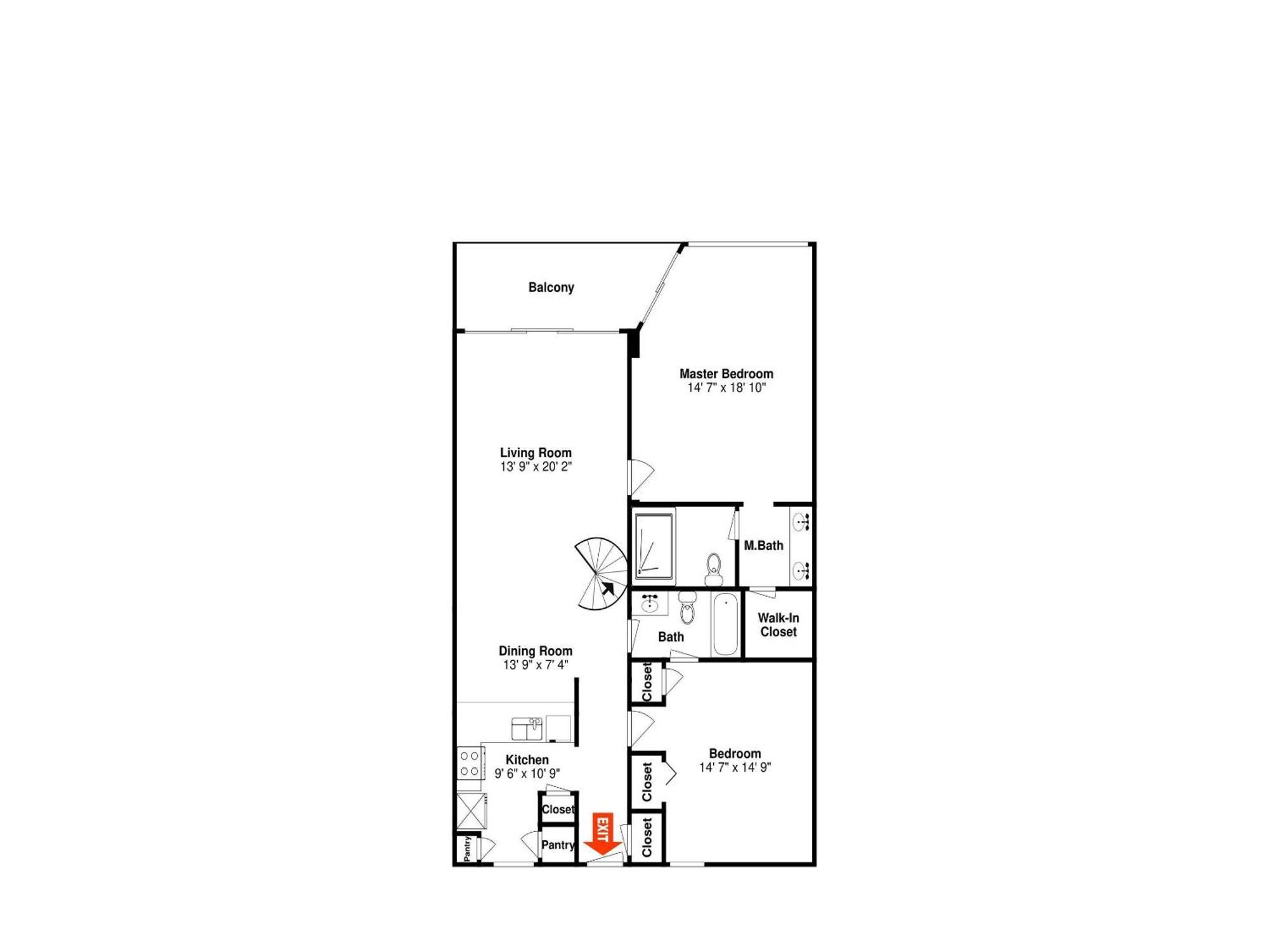 Apartment Edgewater Tower Iii 1210