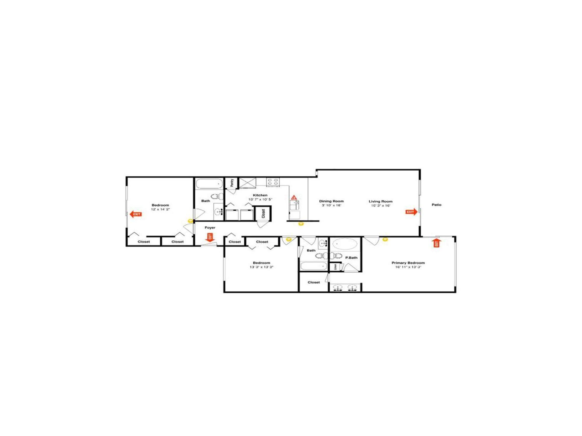 Edgewater 2601 Apartment