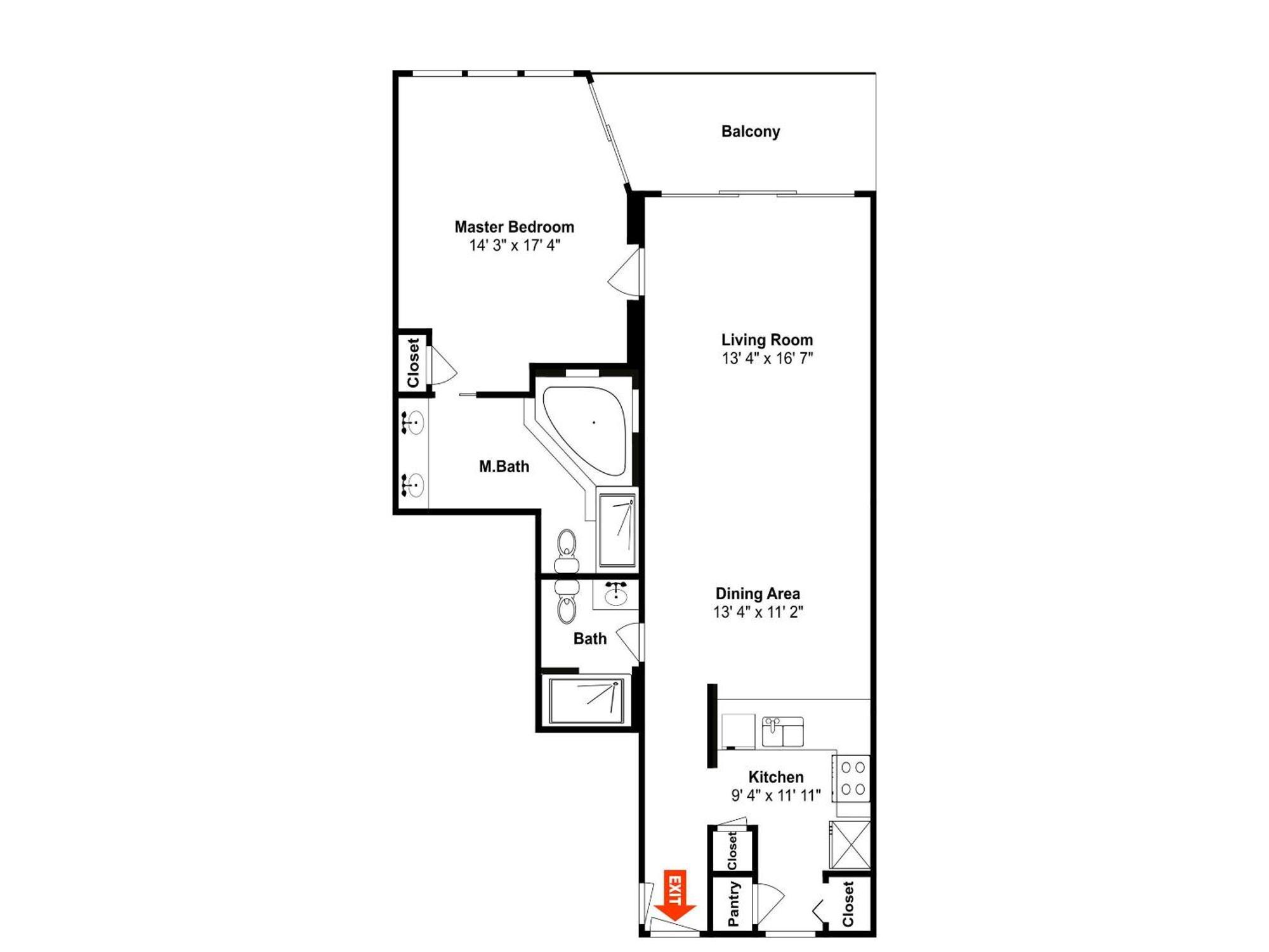 Apartment Edgewater Tower Iii 504