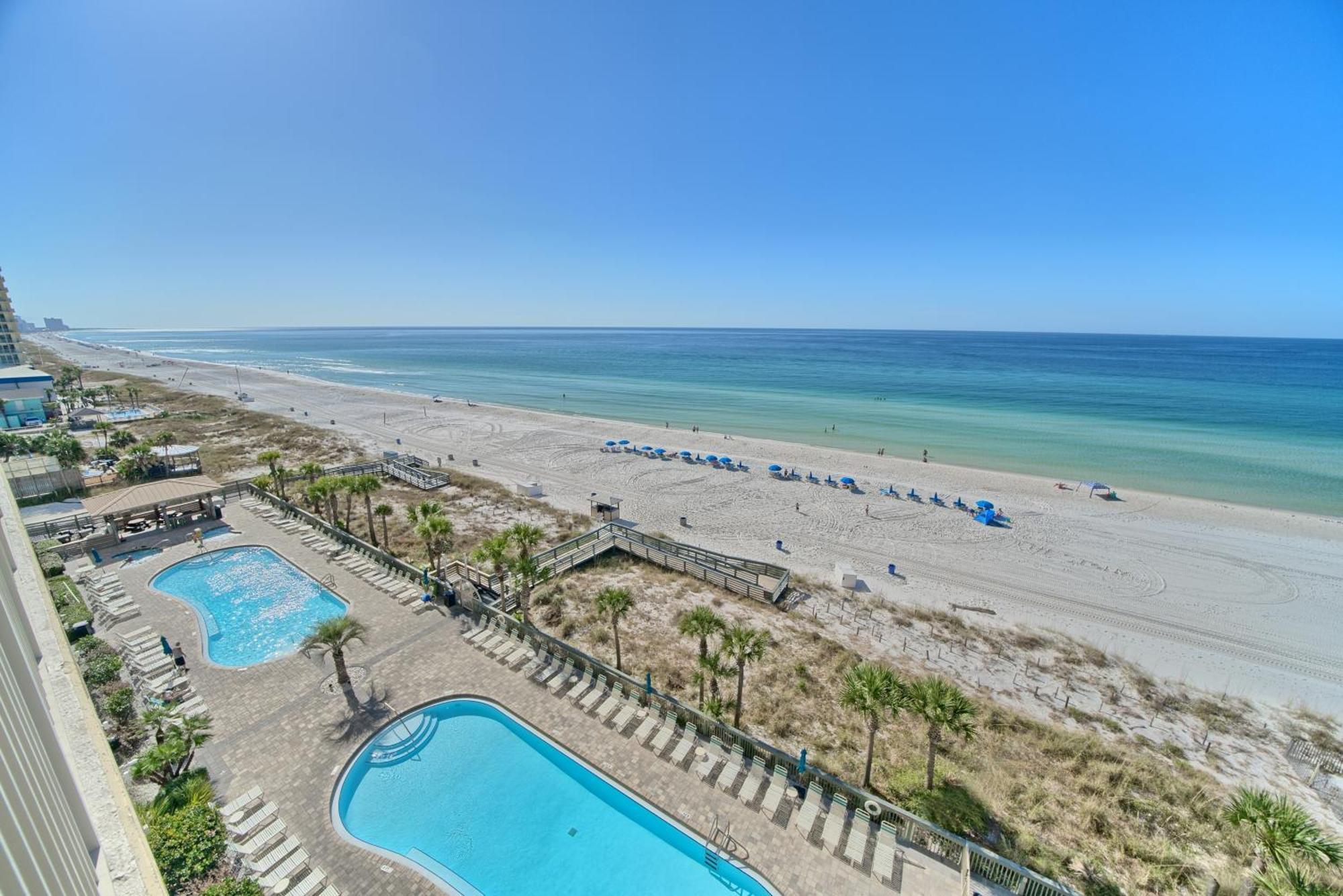 Amazing Tropical With Complimentary Chairs And Umbrellas - Unit 0706 Apartment Panama City Beach