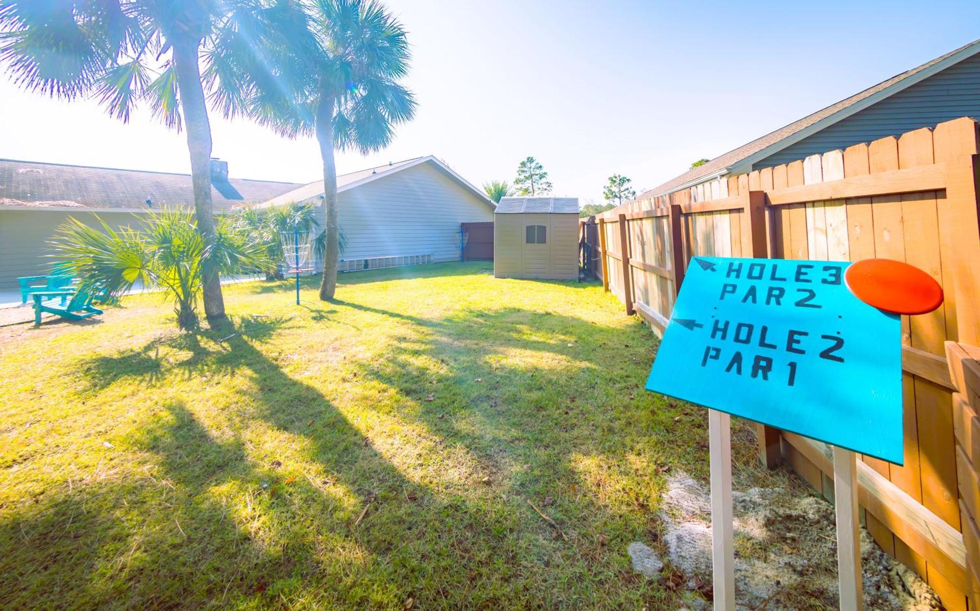 Panhandle Paradise, Heated Pool, Hot Tub, Mini & Disc Golf, Game Holiday home Panama City Beach