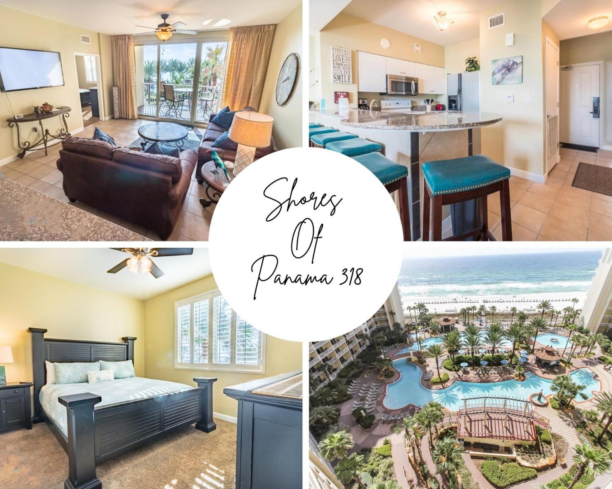 Apartment Shores Of Panama 318 - 2bd, Sleeps 8! Great View! Reserved 3rd Floor Parking Space! *