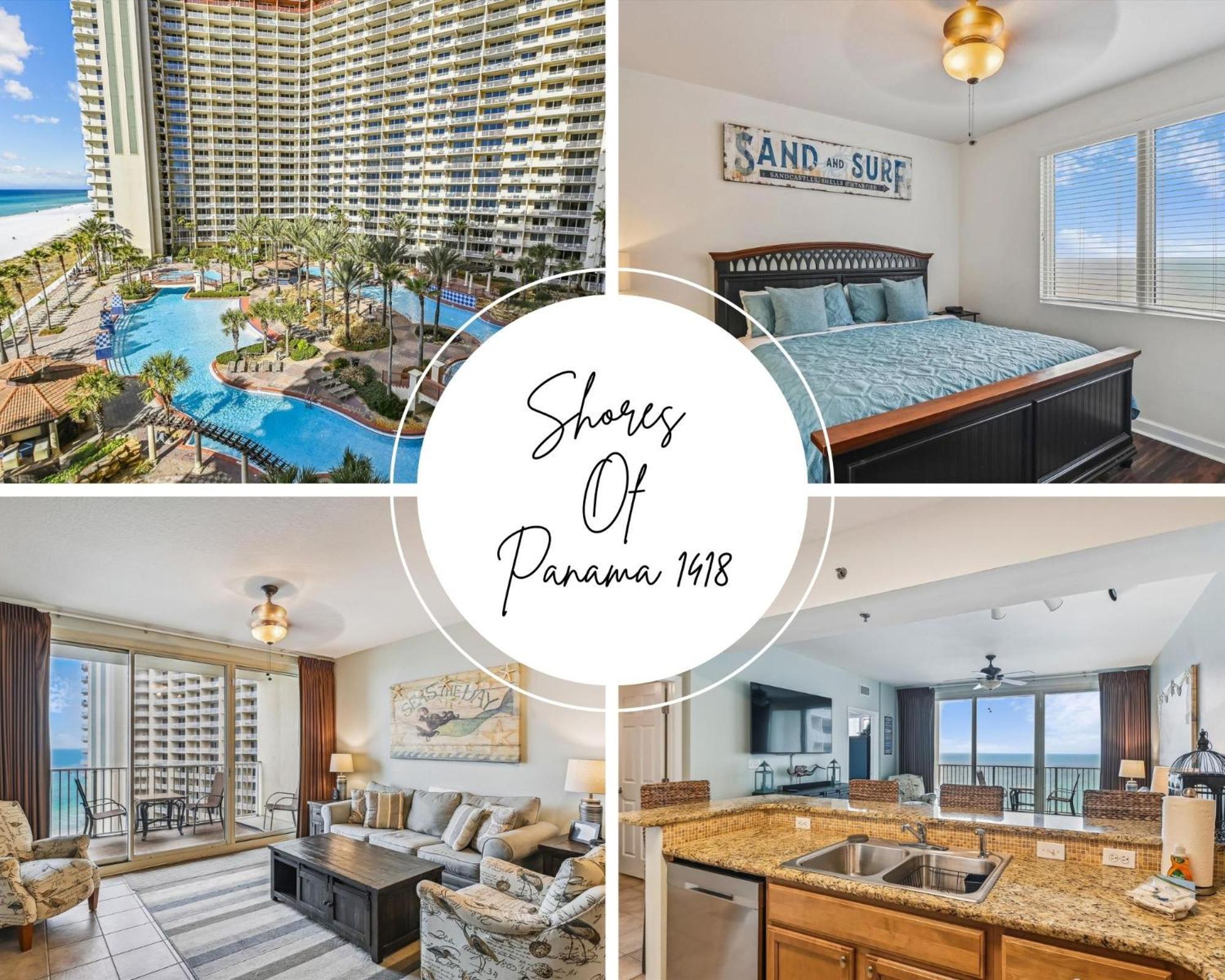 Apartment Shores Of Panama 1418 - 2 Bedroombunkroom Sleeps8! Updated With A View! Free Fun!