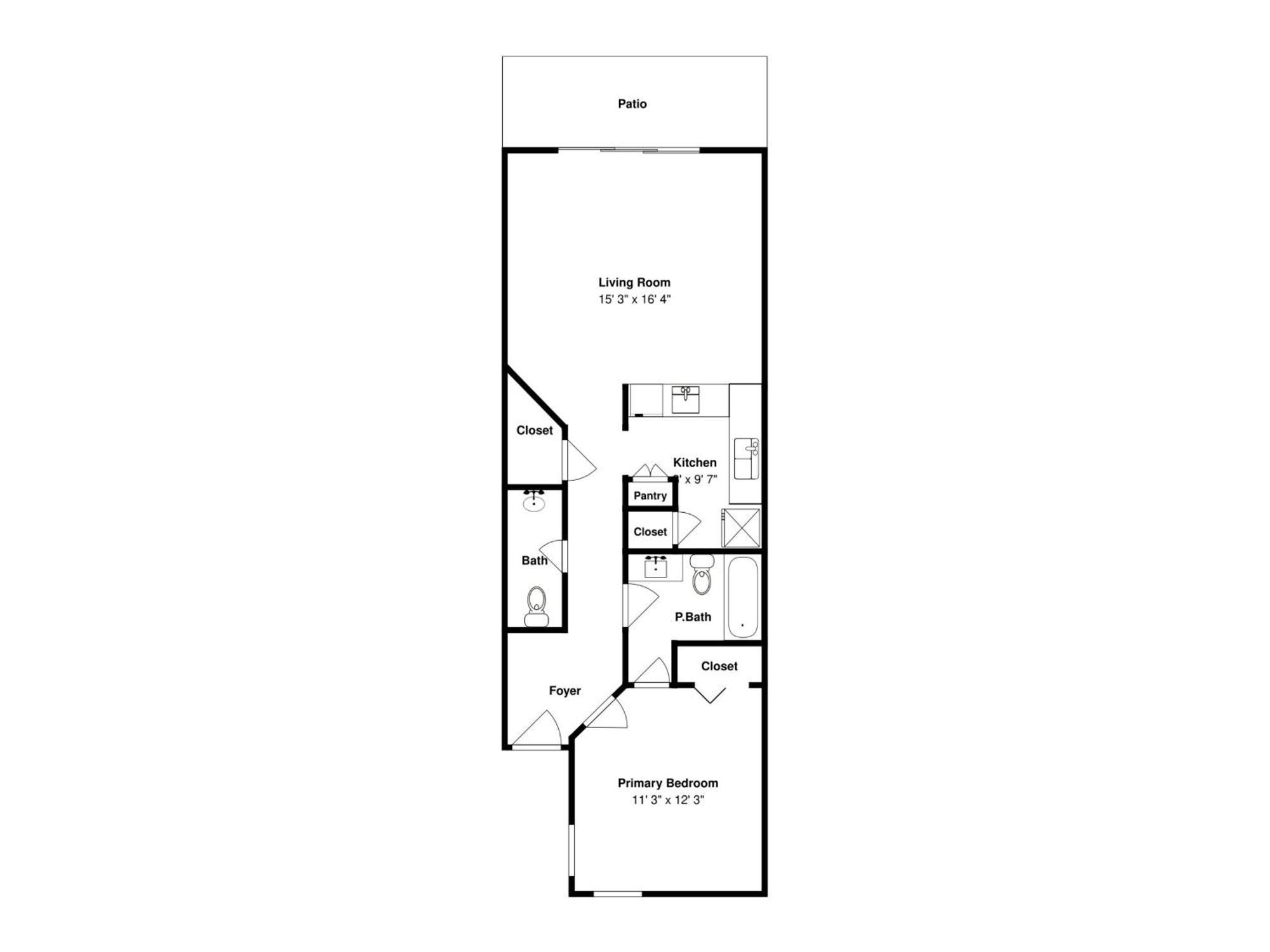 St Thomas Square #102 Apartment *