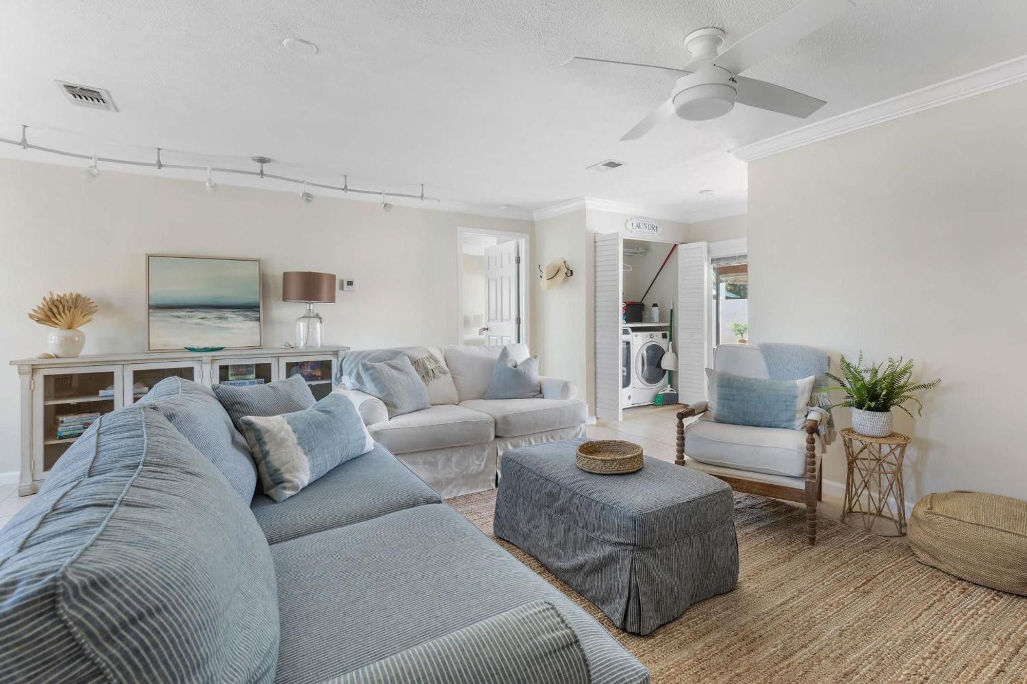 Shells Family House Coastal Retreat With Private Pool Golf Cart & Steps To The * Panama City Beach