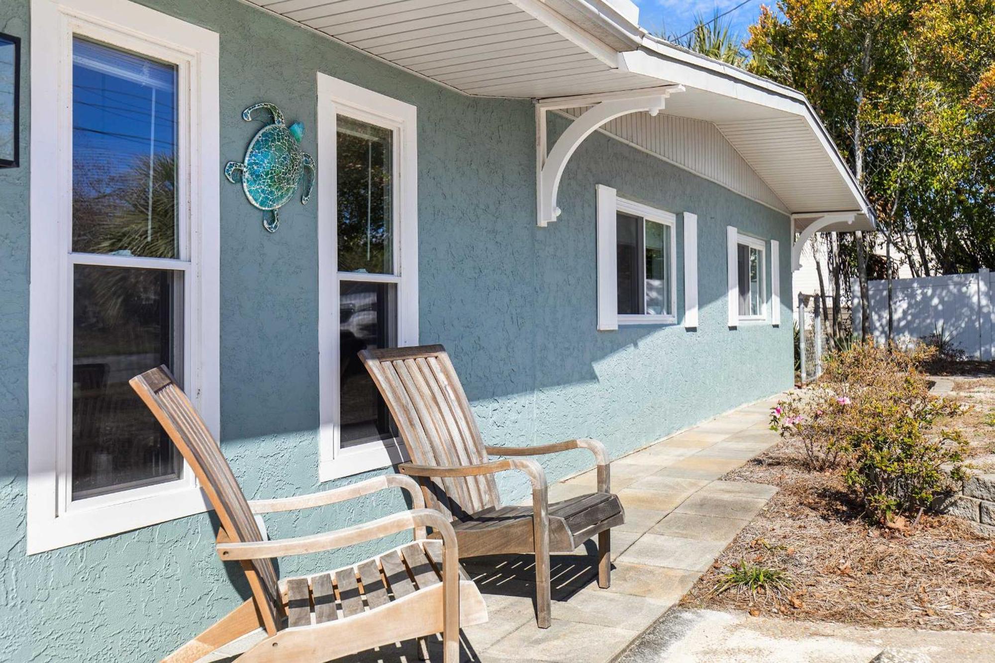 Shells Family House Coastal Retreat With Private Pool Golf Cart & Steps To The * Panama City Beach