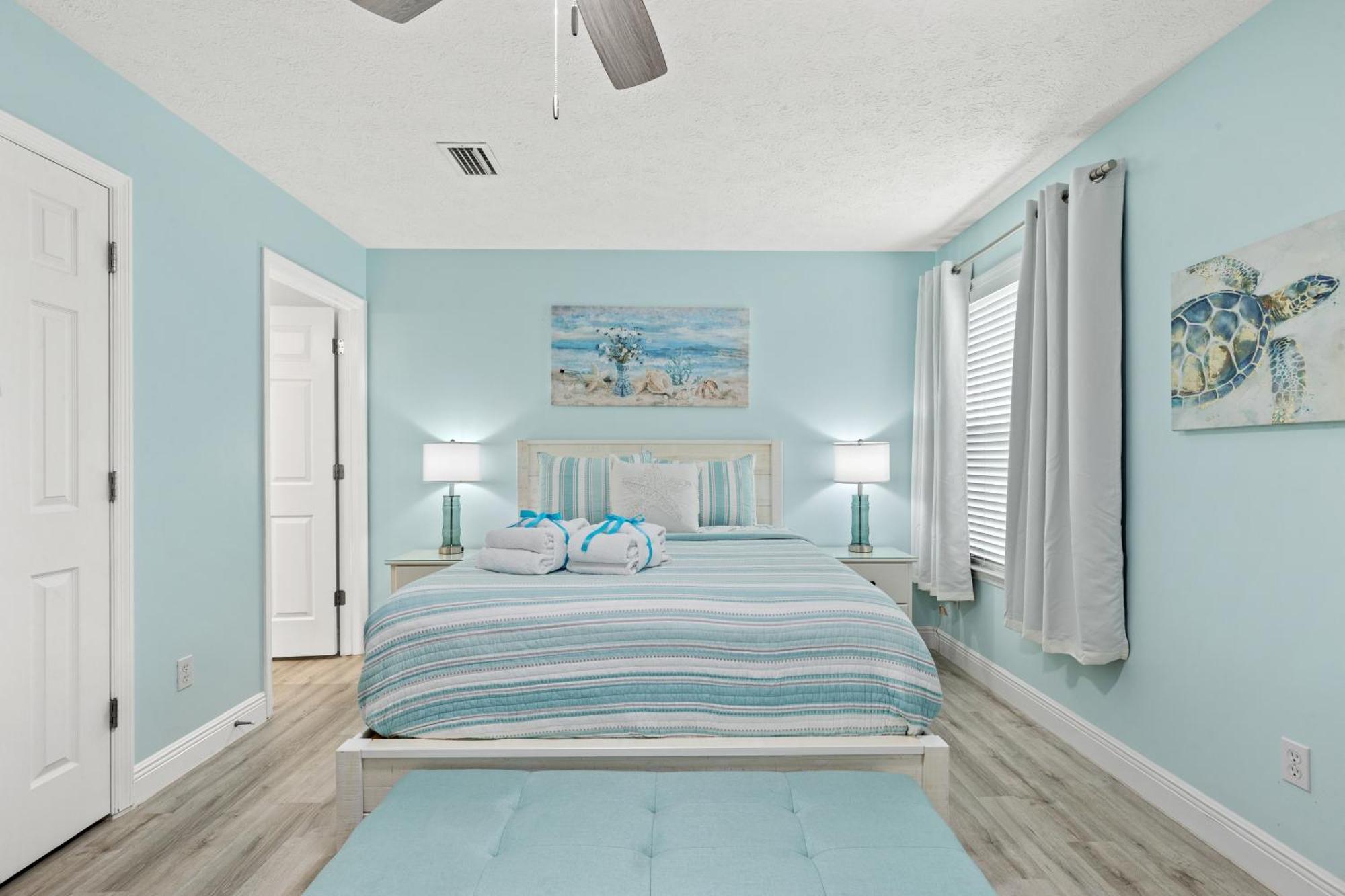Sago By The Sea: 2-bed, 25-bath Retreat Steps From The Beach, Sleeps 7! * Panama City Beach