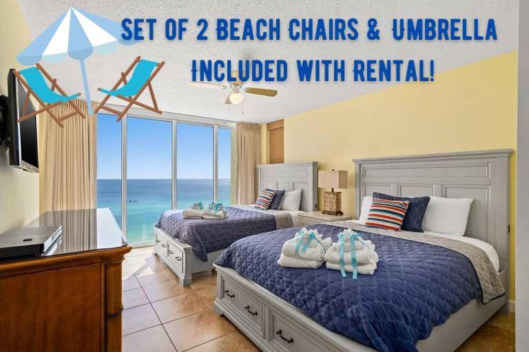 Beautiful Long Unit 1-1206! Two Gulf Masters! Panama City Beach
