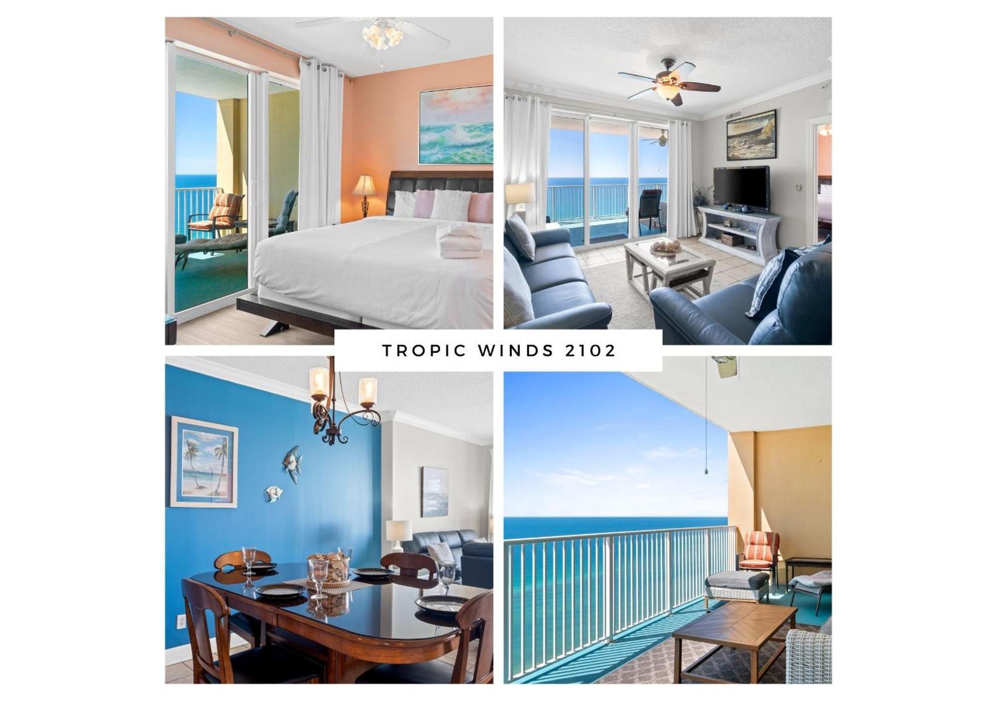 Holiday home Tropic Winds #2102 By Book That Panama City Beach